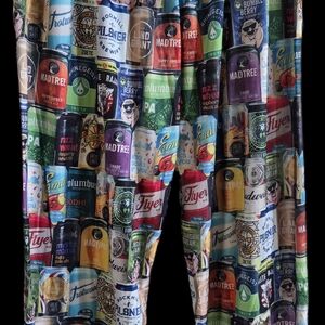Ohio beers, Colorful Beer Can Print Lounge Pants